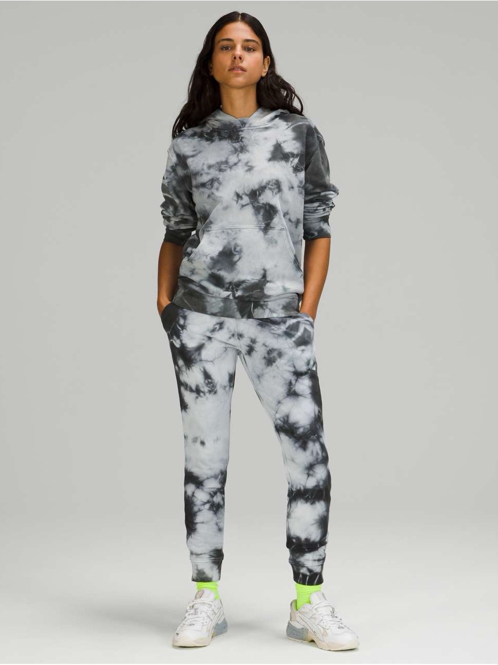 Lululemon Earth Dye sweatshirt and joggers